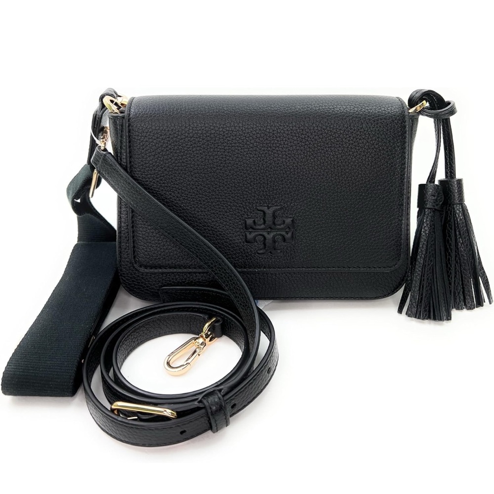 Tory Burch Thea Black Crossbody Bag